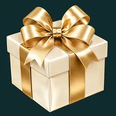 Ribboned gift box — Rich Prize