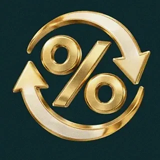 Percent cycle icon — Rich Prize