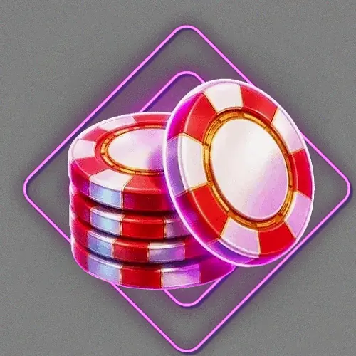 Poker table with cards