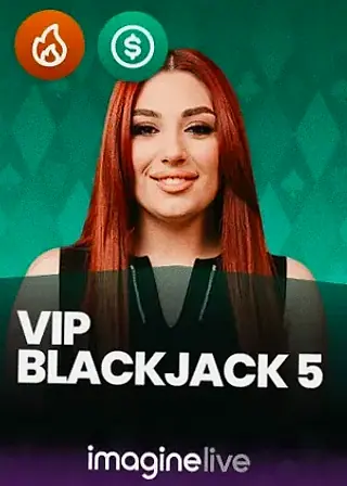 VIP Blackjack 5 live game cover