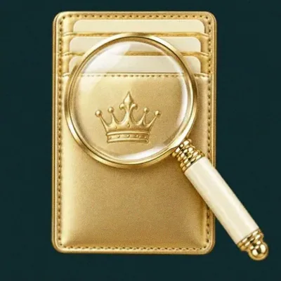 Wallet and magnifier — Rich Prize
