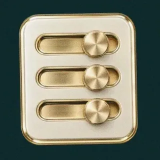 Three-knob control panel — Rich Prize