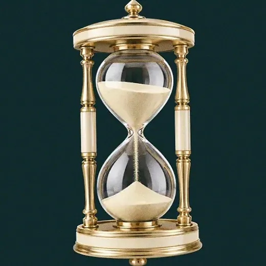 Ornate hourglass — Rich Prize