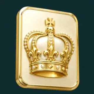 Royal crown plaque — Rich Prize