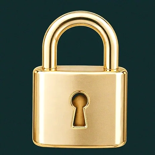 Metal padlock — Rich Prize