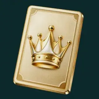 Crowned casino card — Rich Prize